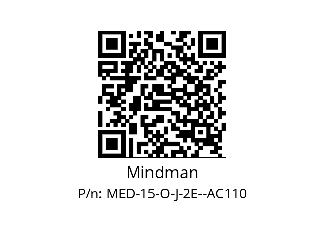   Mindman MED-15-O-J-2E--AC110