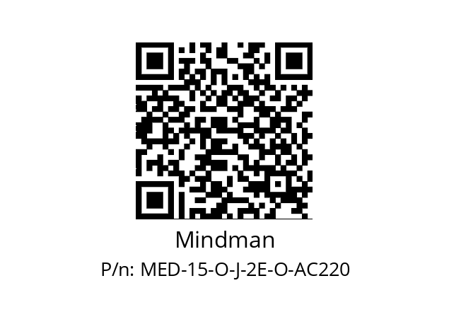   Mindman MED-15-O-J-2E-O-AC220