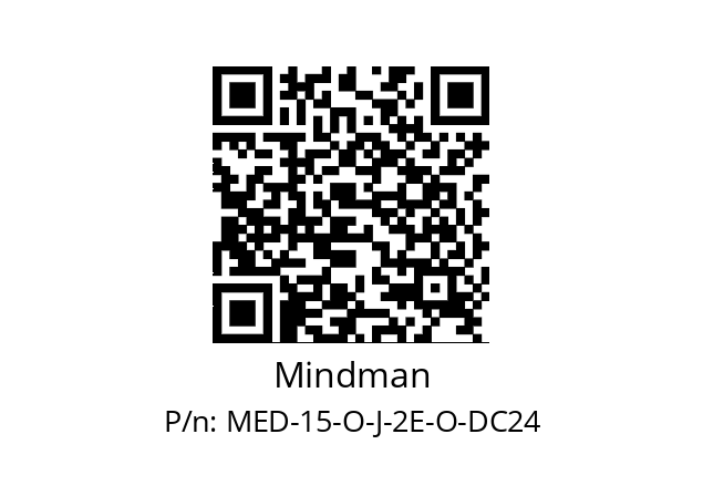   Mindman MED-15-O-J-2E-O-DC24