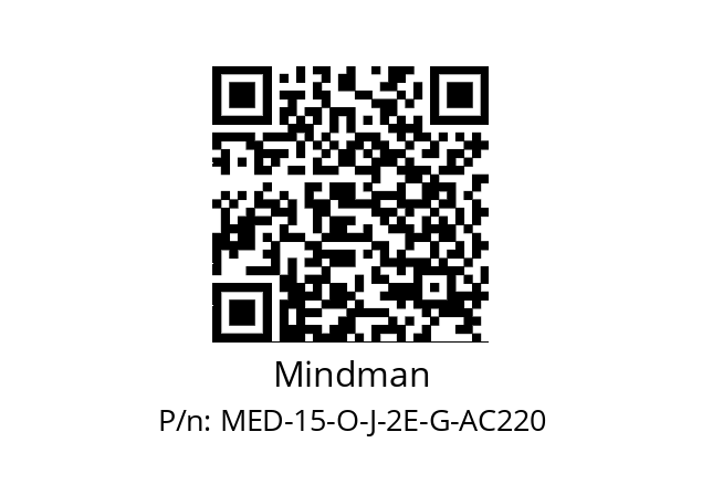   Mindman MED-15-O-J-2E-G-AC220