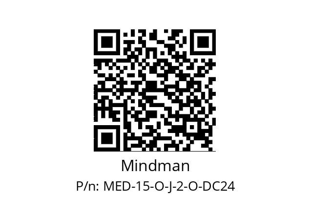   Mindman MED-15-O-J-2-O-DC24