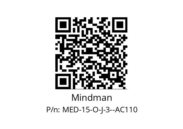   Mindman MED-15-O-J-3--AC110