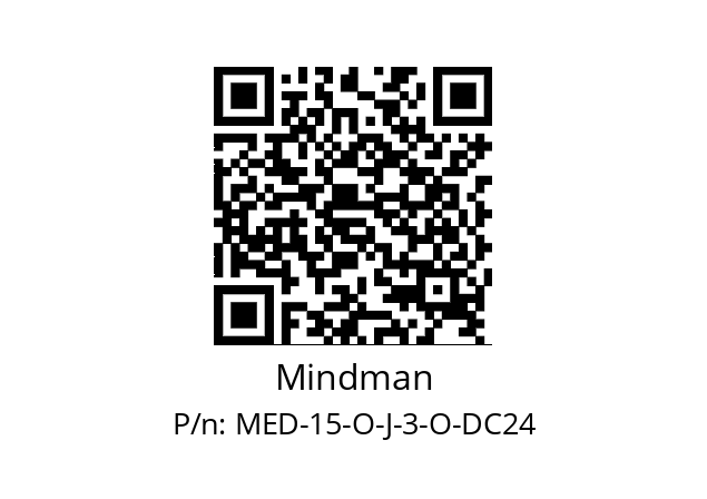   Mindman MED-15-O-J-3-O-DC24