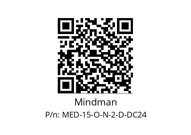   Mindman MED-15-O-N-2-D-DC24