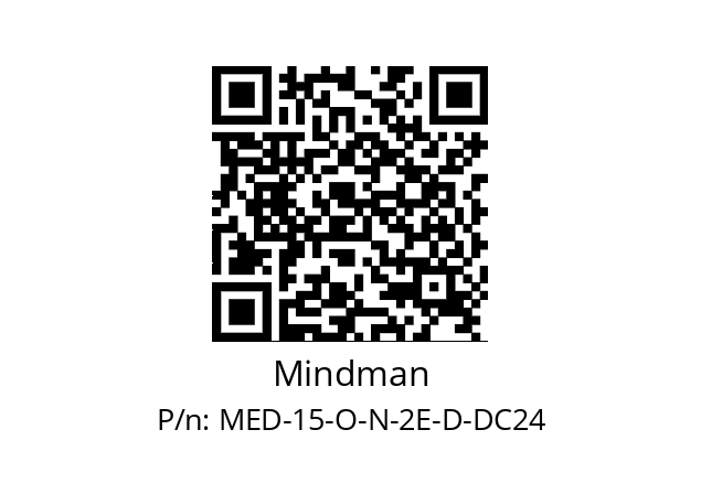   Mindman MED-15-O-N-2E-D-DC24