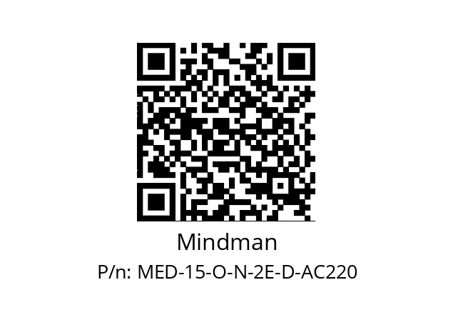   Mindman MED-15-O-N-2E-D-AC220