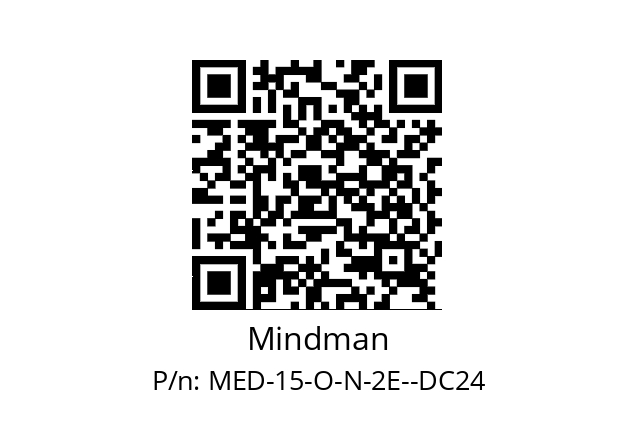   Mindman MED-15-O-N-2E--DC24