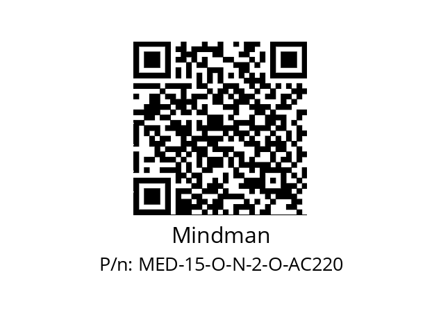   Mindman MED-15-O-N-2-O-AC220