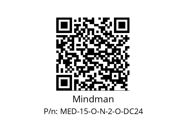   Mindman MED-15-O-N-2-O-DC24