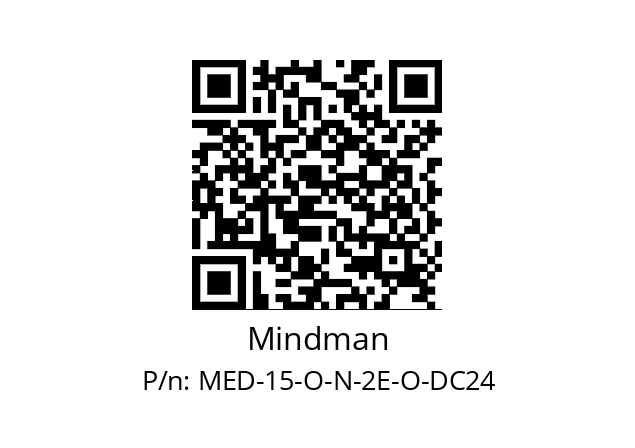   Mindman MED-15-O-N-2E-O-DC24