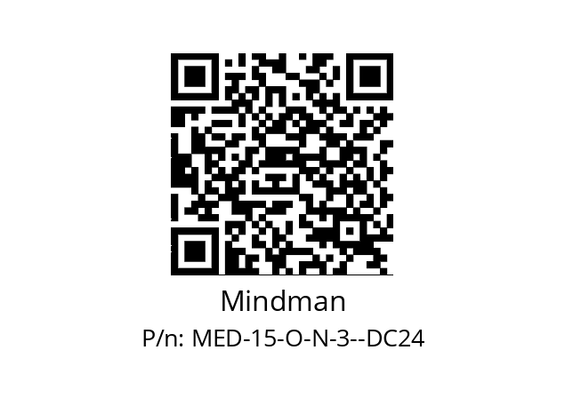   Mindman MED-15-O-N-3--DC24