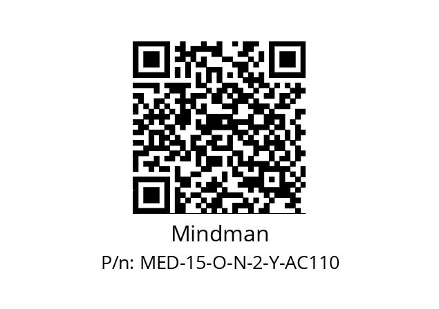   Mindman MED-15-O-N-2-Y-AC110