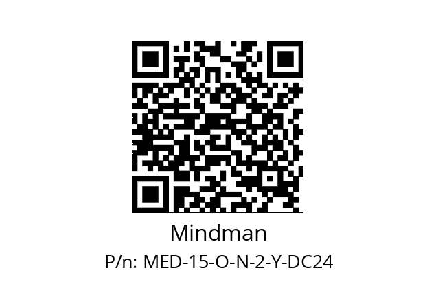   Mindman MED-15-O-N-2-Y-DC24