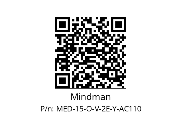   Mindman MED-15-O-V-2E-Y-AC110