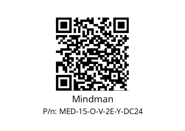   Mindman MED-15-O-V-2E-Y-DC24