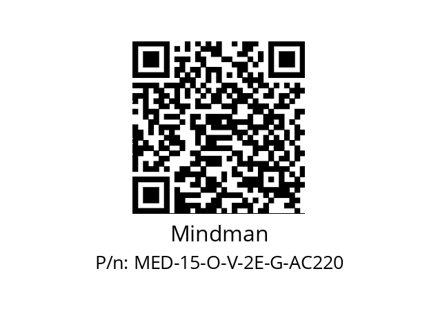   Mindman MED-15-O-V-2E-G-AC220