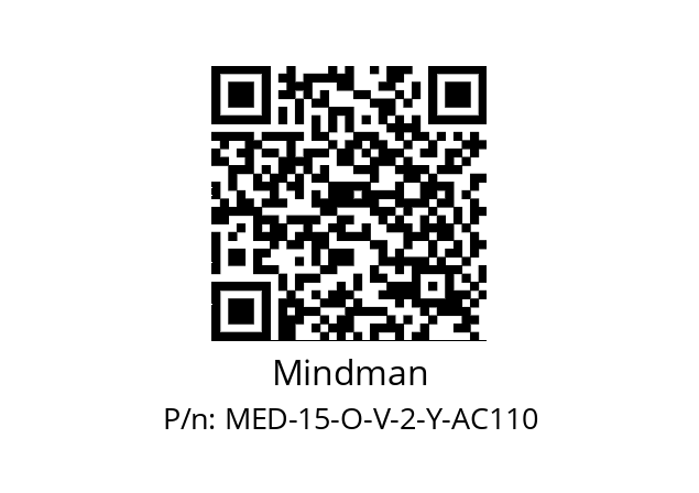   Mindman MED-15-O-V-2-Y-AC110