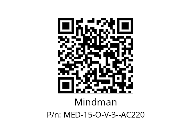   Mindman MED-15-O-V-3--AC220