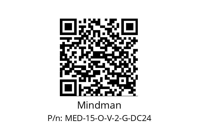   Mindman MED-15-O-V-2-G-DC24