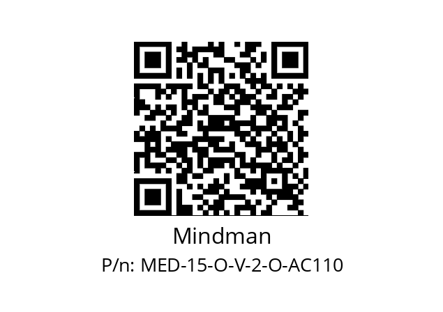   Mindman MED-15-O-V-2-O-AC110