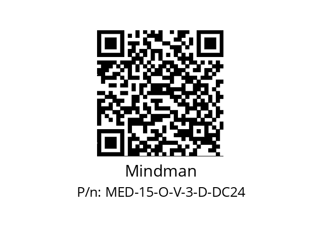   Mindman MED-15-O-V-3-D-DC24