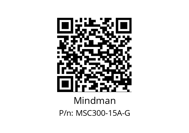   Mindman MSC300-15A-G