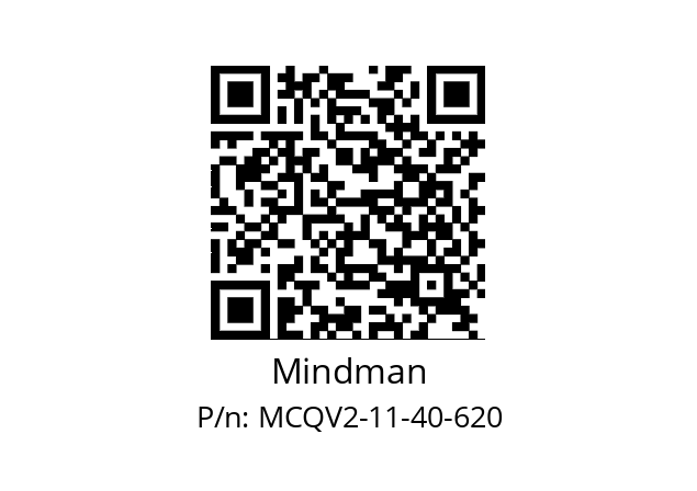   Mindman MCQV2-11-40-620