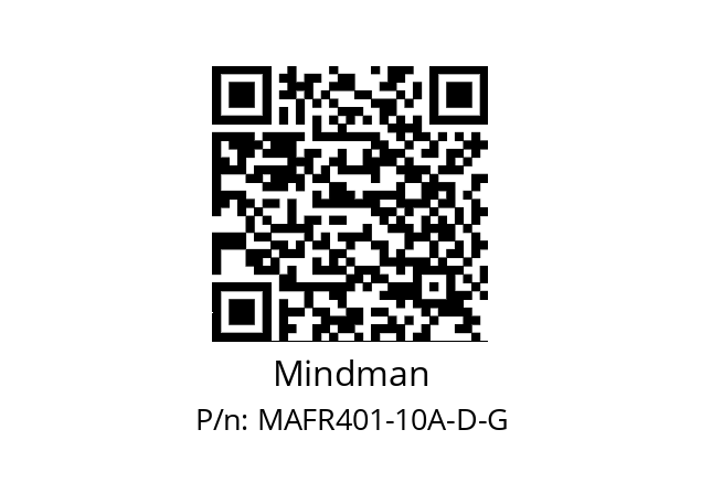   Mindman MAFR401-10A-D-G