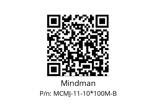   Mindman MCMJ-11-10*100M-B