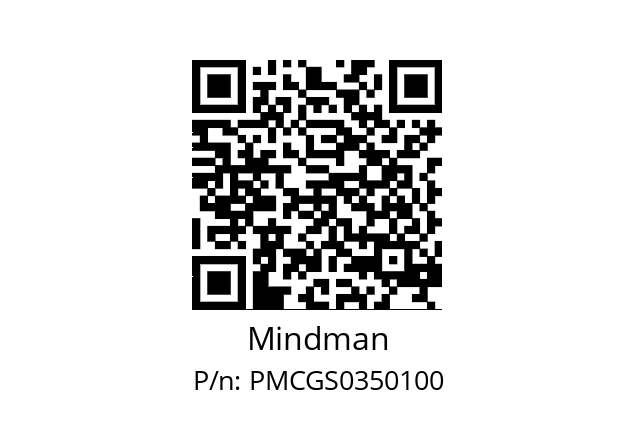   Mindman PMCGS0350100