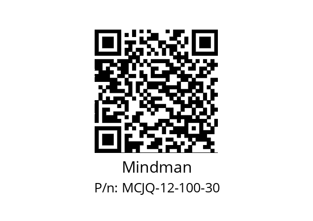   Mindman MCJQ-12-100-30