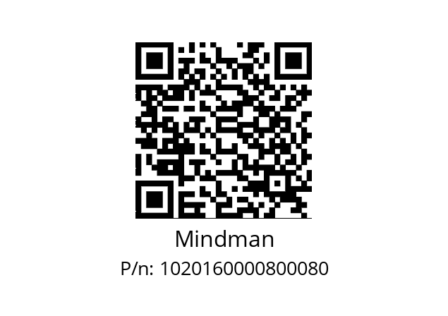   Mindman 1020160000800080