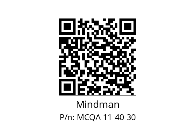   Mindman MCQA 11-40-30