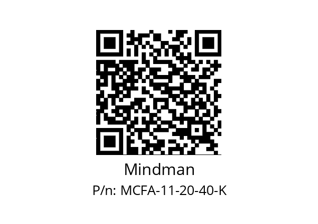   Mindman MCFA-11-20-40-K