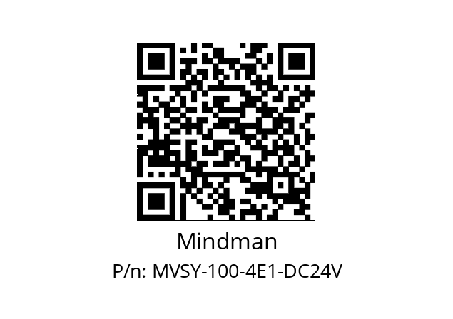   Mindman MVSY-100-4E1-DC24V