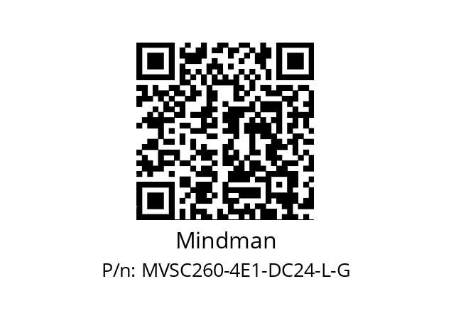   Mindman MVSC260-4E1-DC24-L-G