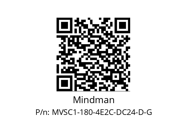   Mindman MVSC1-180-4E2C-DC24-D-G