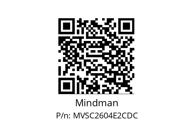   Mindman MVSC2604E2CDC