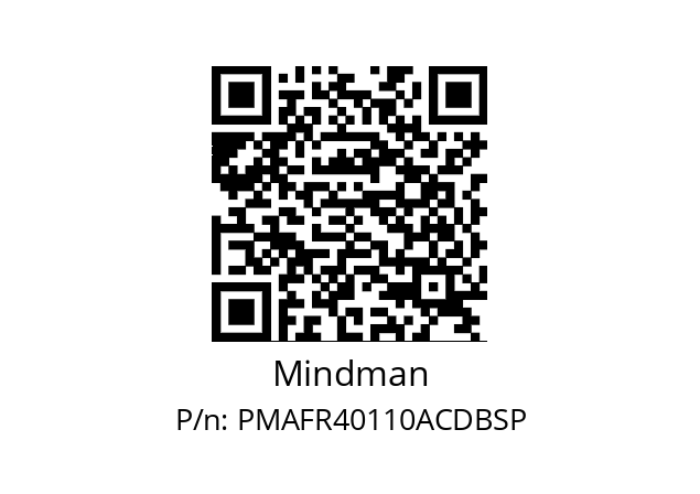   Mindman PMAFR40110ACDBSP