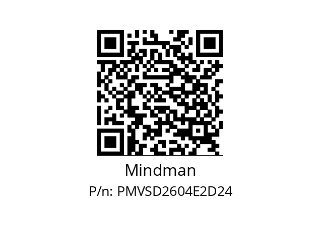   Mindman PMVSD2604E2D24