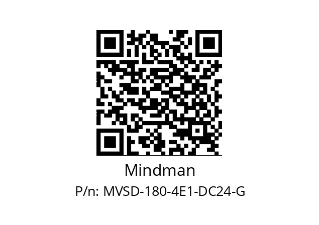   Mindman MVSD-180-4E1-DC24-G