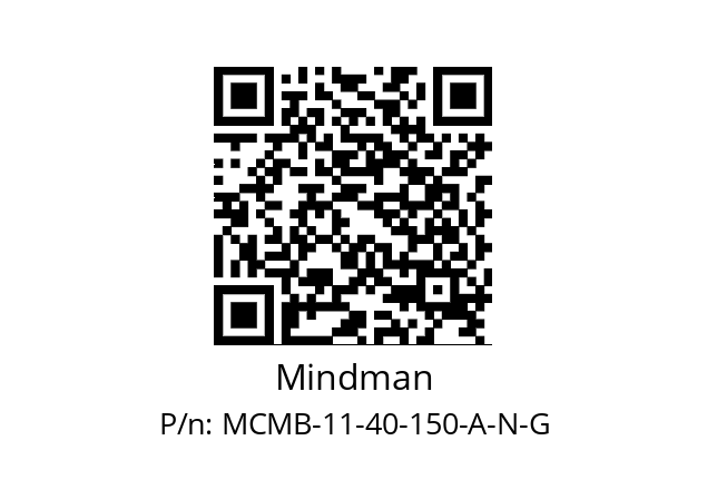   Mindman MCMB-11-40-150-A-N-G