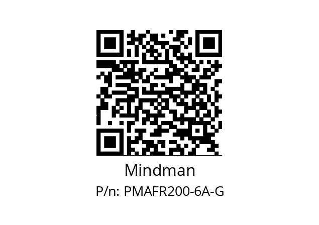   Mindman PMAFR200-6A-G