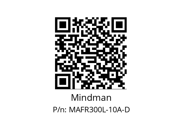   Mindman MAFR300L-10A-D