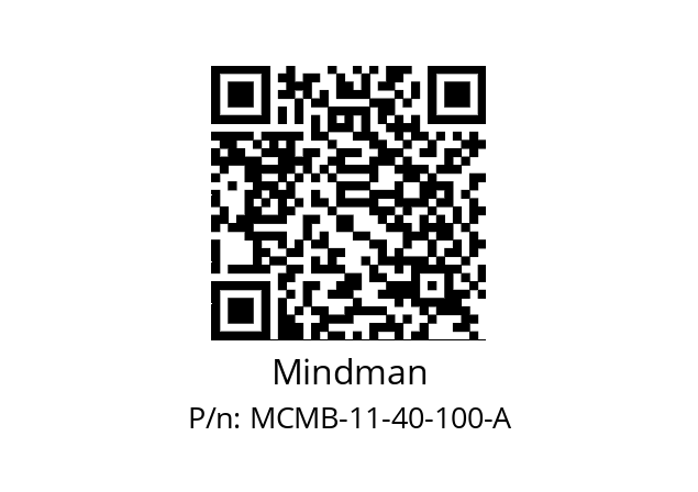   Mindman MCMB-11-40-100-A