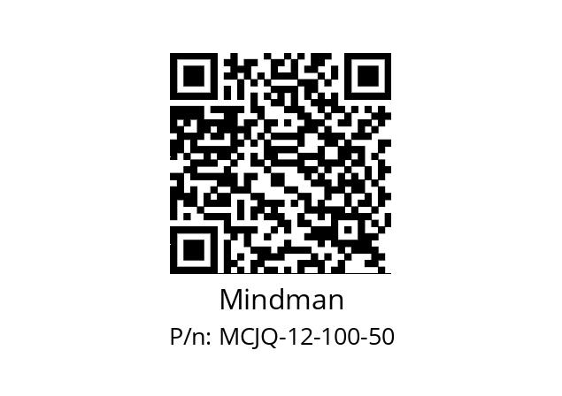   Mindman MCJQ-12-100-50