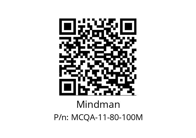   Mindman MCQA-11-80-100M