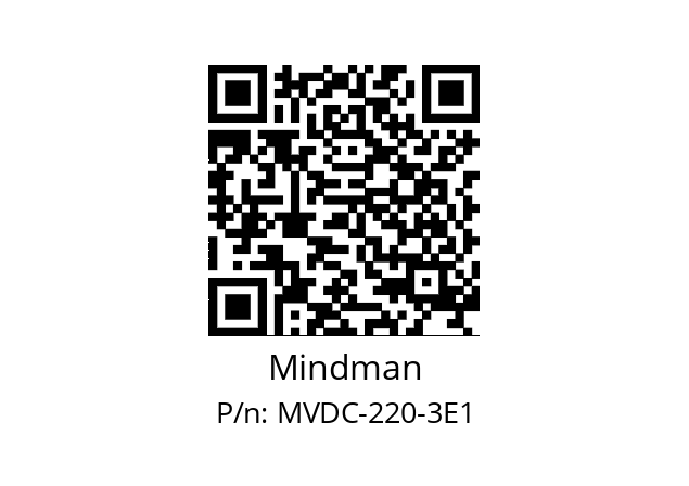   Mindman MVDC-220-3E1