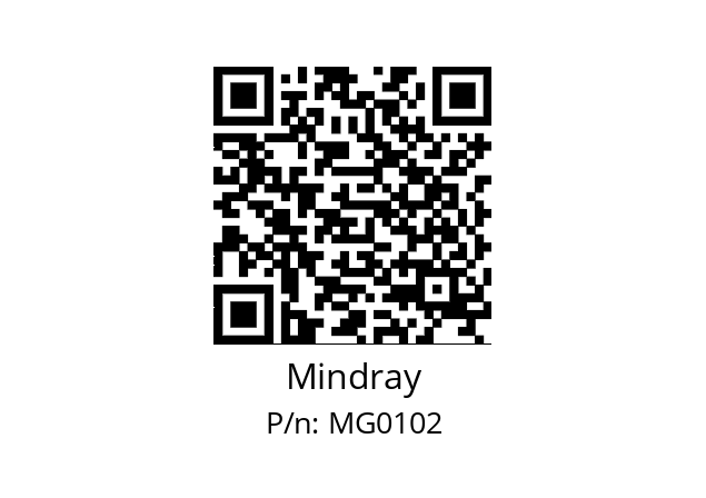   Mindray MG0102