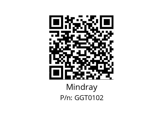   Mindray GGT0102